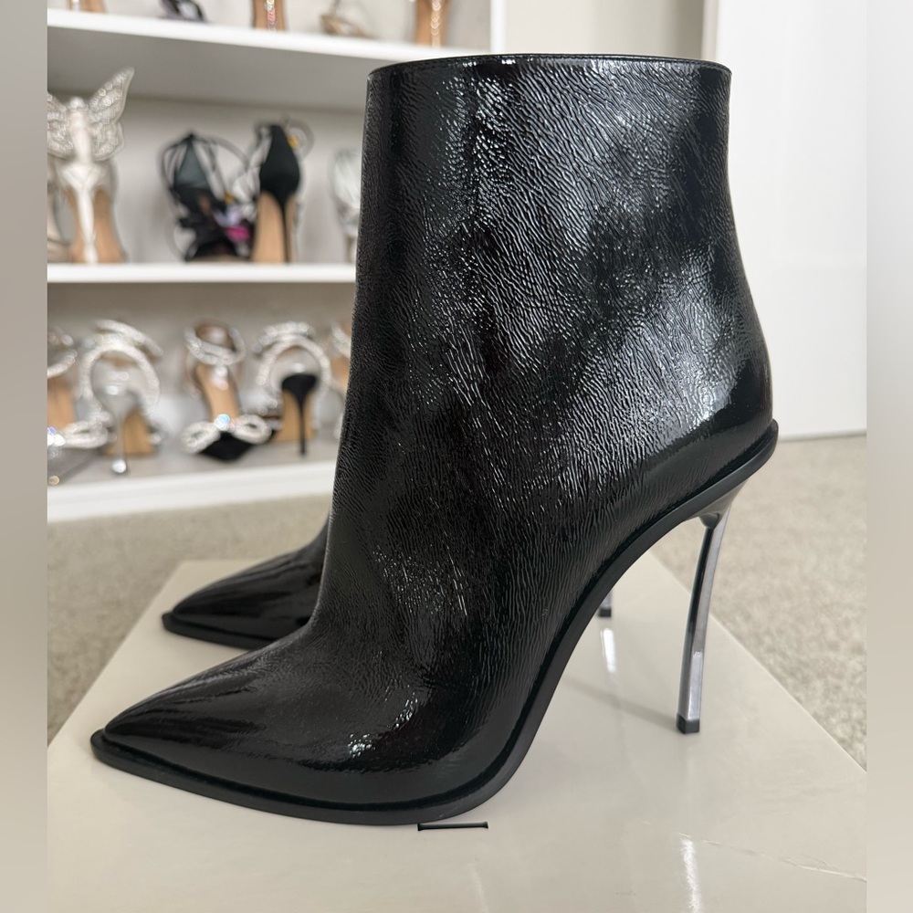 NEW Casadei Blade Booties 40
